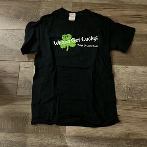 Small Black Shamrock Shirt